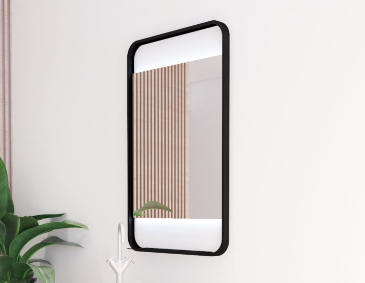 Espejo de baño con luz LED Sansa Bruntec principal 1
