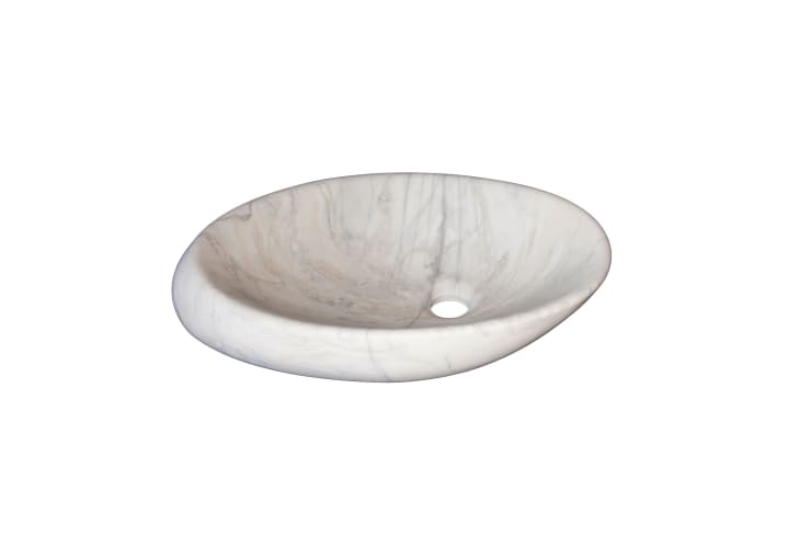 Lavabo de mármol natural Corino Bruntec detalle 1