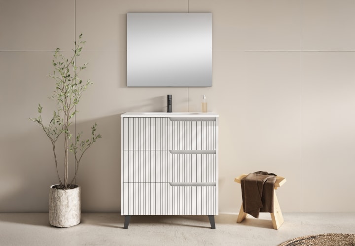 Conjunto mueble de baño Zenia Bruntec principal 1