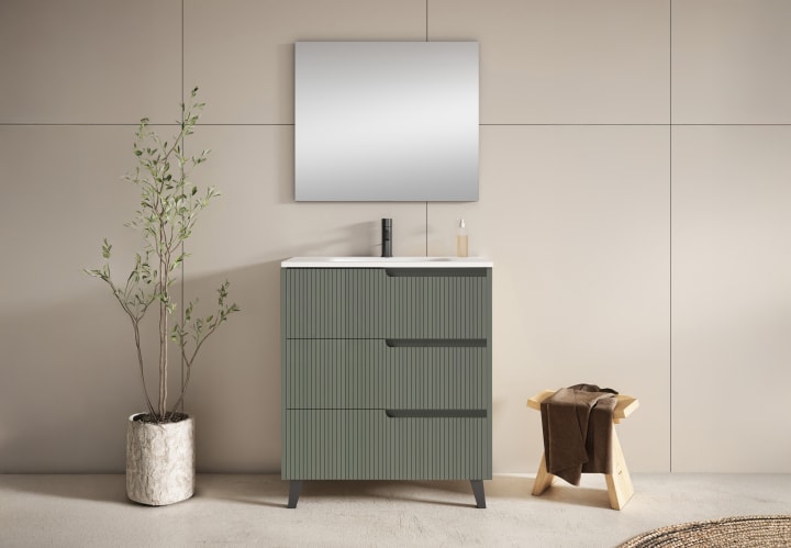 Conjunto mueble de baño Zenia Bruntec principal 2