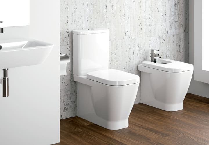 Pack inodoro + bidé compacto Look de Unisan Sanidusa ambiente 8