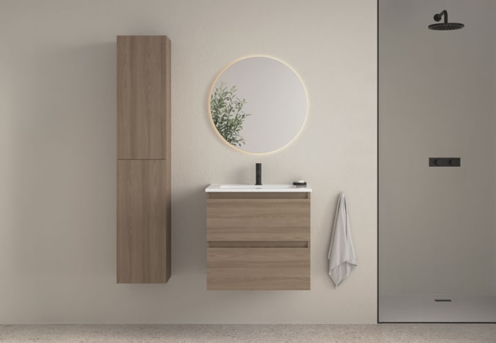 Conjunto mueble de baño Kena Royo principal 2