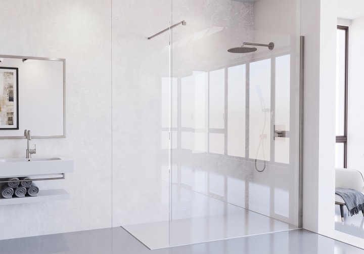 Mampara de ducha en Acero Inox Ara Bruntec principal 5