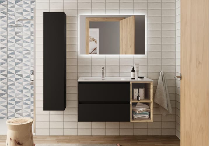 Conjunto mueble de baño Bequia Salgar principal 2