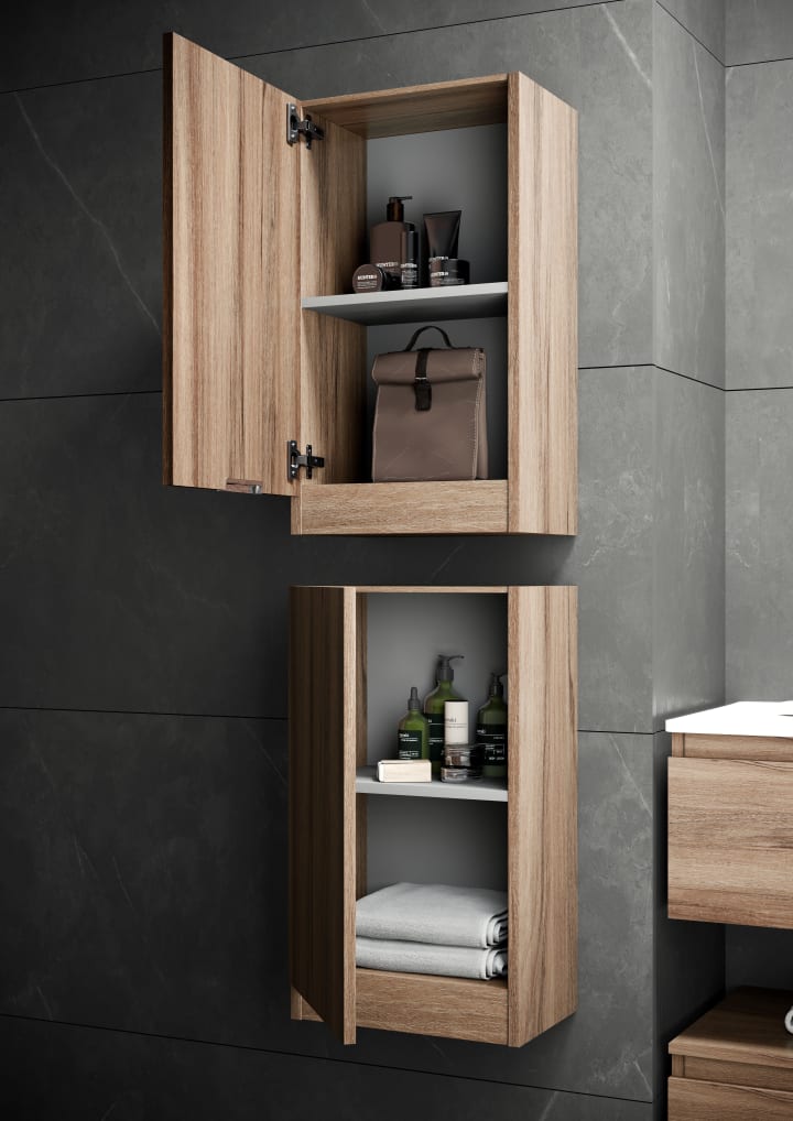 Colgar de baño color madera Vilma Bruntec ambiente 4