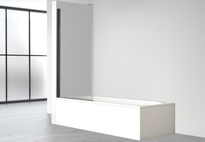 Mampara de bañera Hada Plus (HP-110) Profiltek opción 2