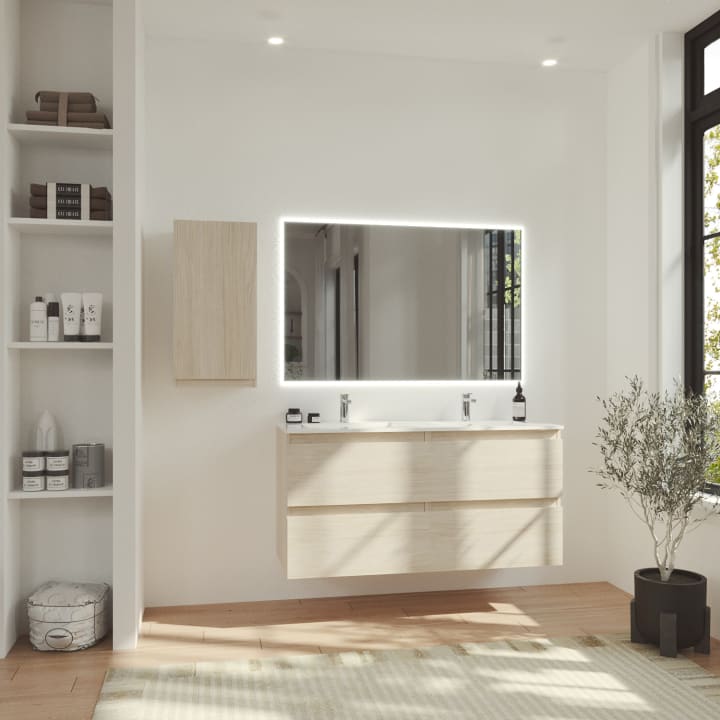 Mueble de baño color madera Vilma Bruntec principal 3