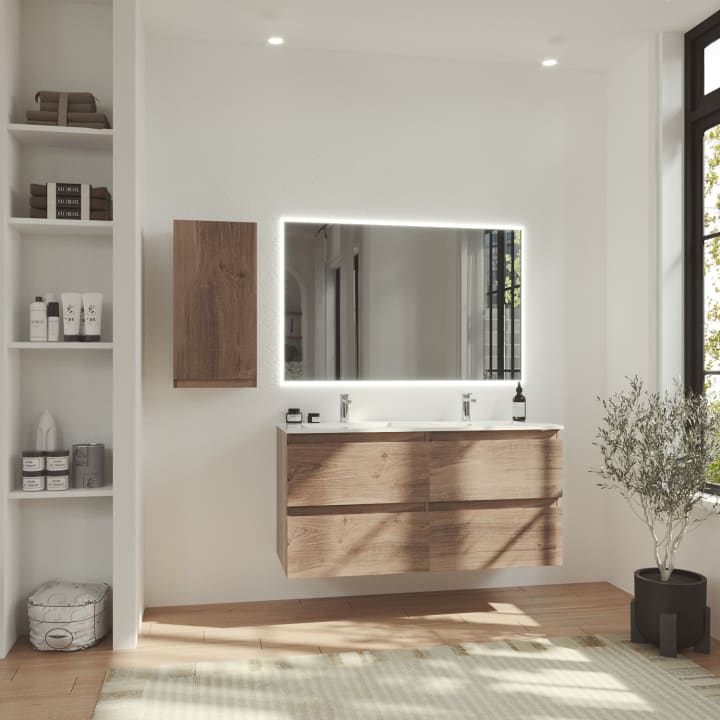 Mueble de baño color madera Vilma Bruntec principal 1
