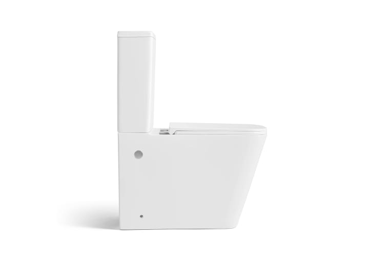 Inodoro compacto Rimless Square Bruntec detalle 4