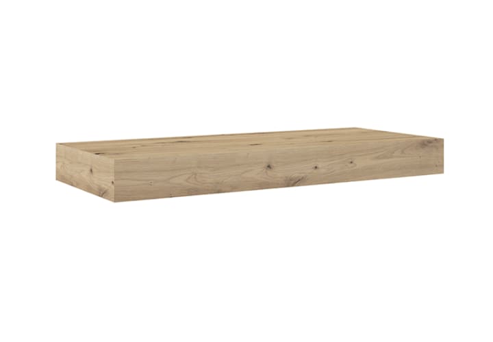Mueble de baño con encimera de madera 10 cm de altura en color roble costa con cajonera Nomad Visobath detalle 12