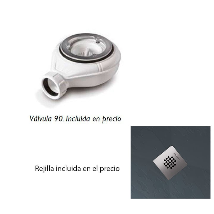 Platos de ducha de resina decorados Design 3D Bruntec Decorado croquis 5