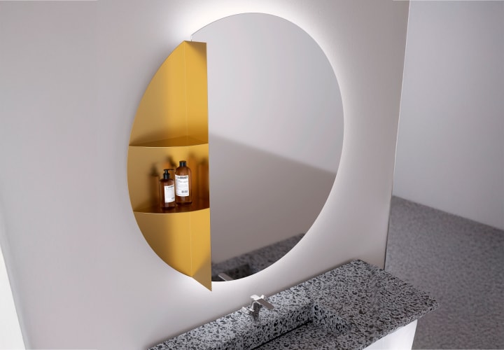 Espejo de baño con luz LED Nilo Bruntec principal 1
