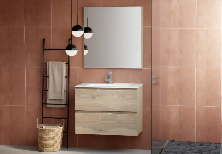 Mueble de baño fondo reducido 37.8 cm Aqua Campoaras principal 1