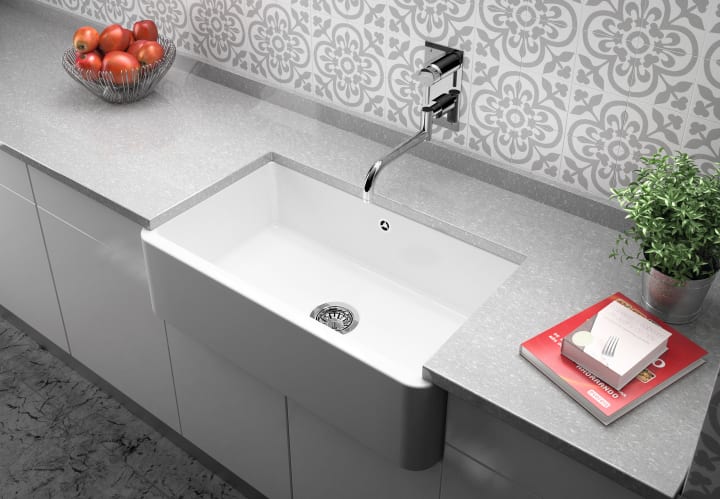 Fregadero de cocina Farmhouse de Unisan ambiente 3