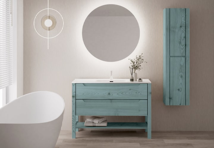 Columna de baño Laponia Bruntec ambiente 6