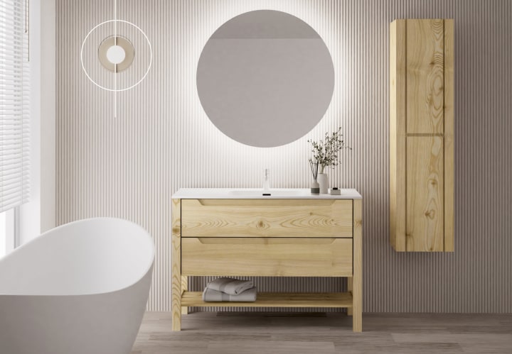 Columna de baño Laponia Bruntec ambiente 8