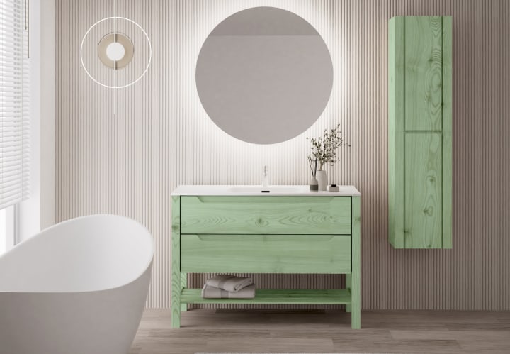 Columna de baño Laponia Bruntec ambiente 5