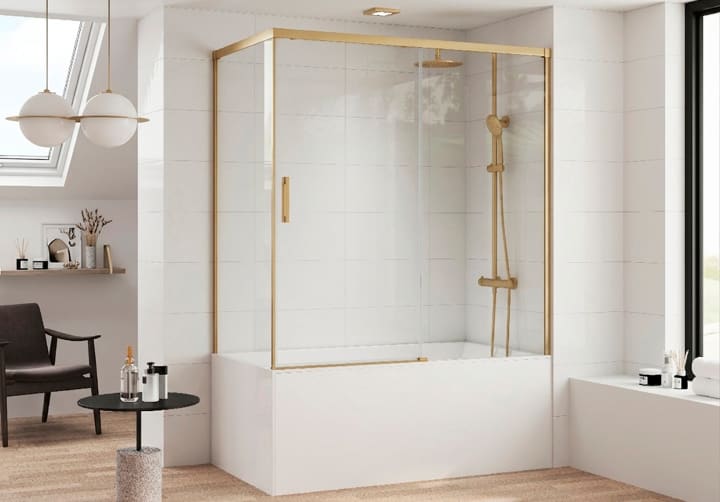 Mampara de bañera Copenhague Bruntec principal 4