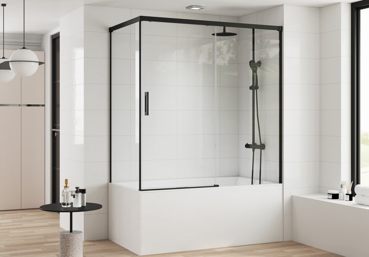 Mampara de bañera Copenhague Bruntec principal 2