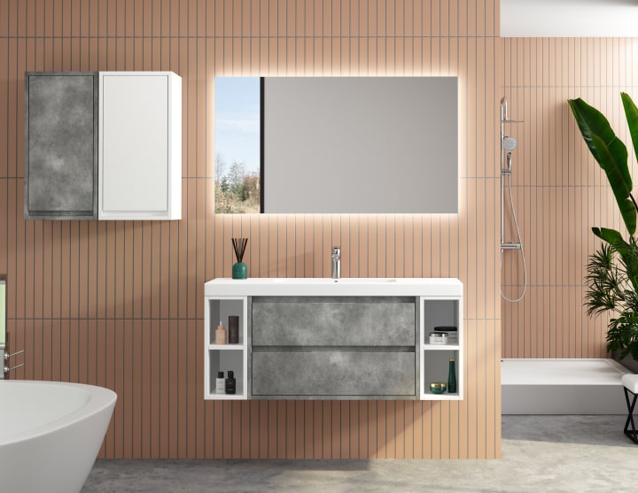 Alto de baño Boston Bruntec ambiente 5