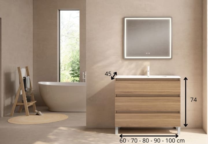 Mueble de baño Box Viso croquis 15