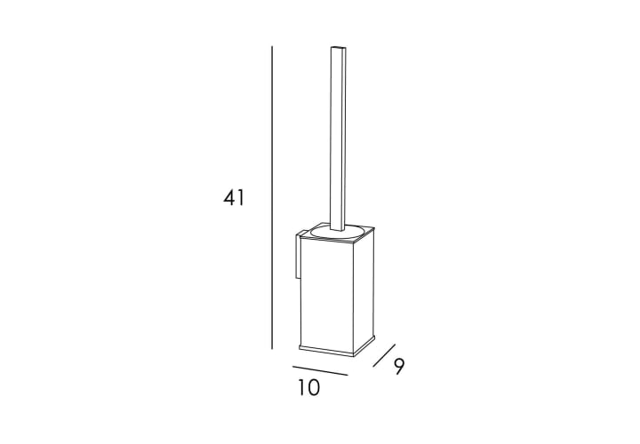 Escobillero de baño Natura 1900 Manillons Torrent croquis 2