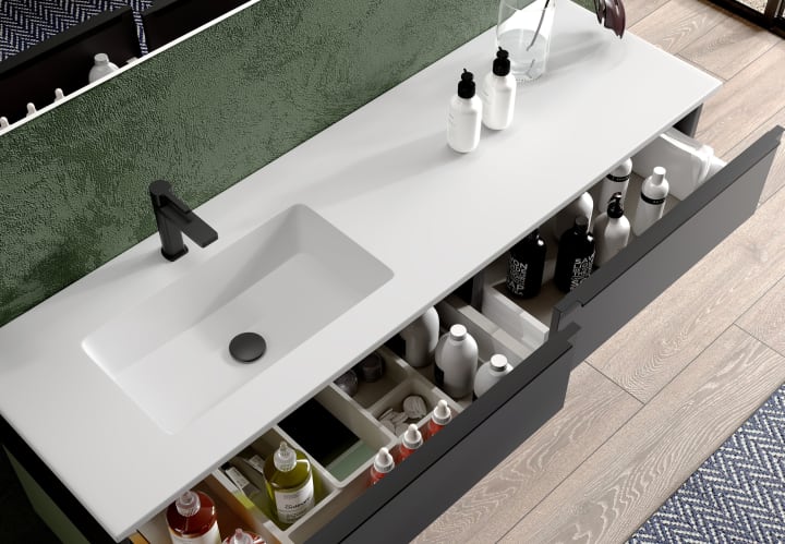 Lavabo encastrado Ambar Coycama ambiente 7