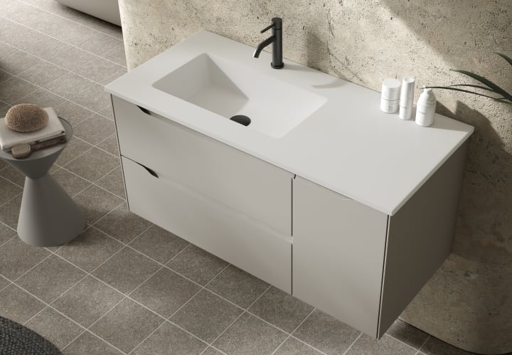 Lavabo encastrado Ambar Coycama detalle 5
