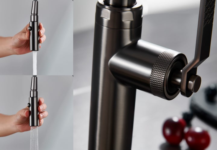 Grifo de cocina Niza de Imex detalle 5