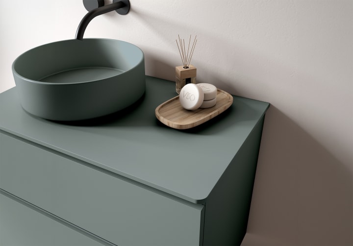 Mueble de baño con encimera DMF Compatech de Granada Visobath detalle 12