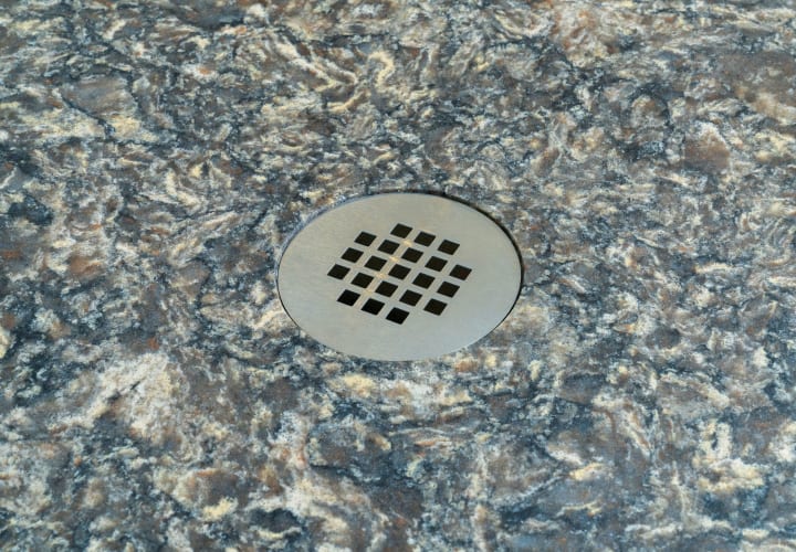 Plato de ducha Compac Siridum Bruntec detalle 3
