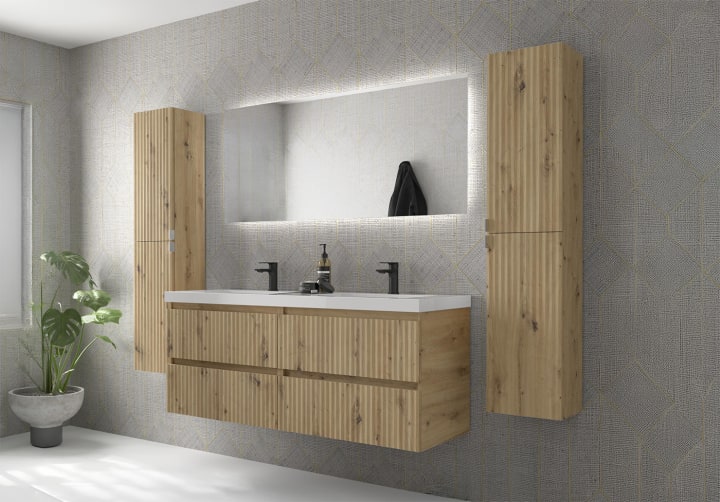 Conjunto mueble de baño Kira Salgar principal 3