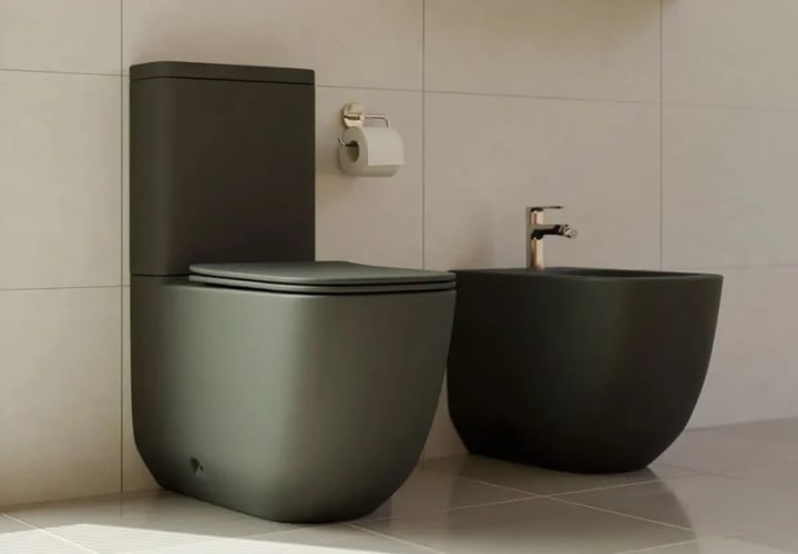 Inodoro compacto Zen Fossil Natura ambiente 3