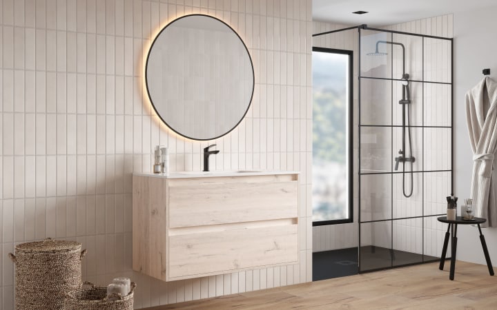 Conjunto completo de mueble de baño Artemisa Bruntec principal 5