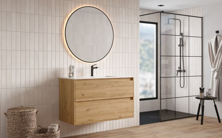 Conjunto completo de mueble de baño Artemisa Bruntec principal 1