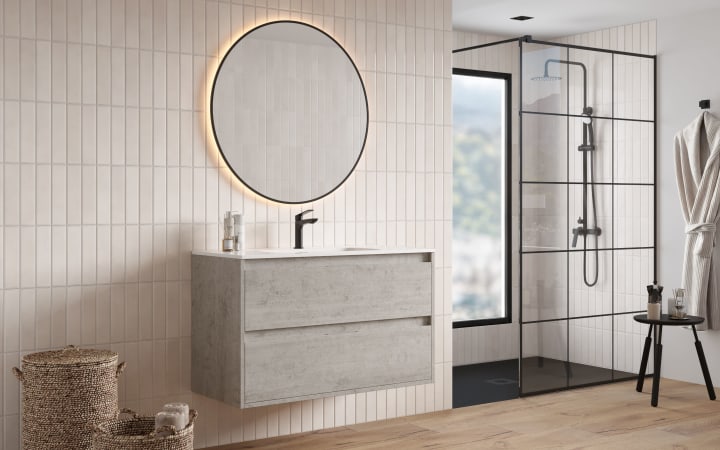 Conjunto completo de mueble de baño Artemisa Bruntec principal 3
