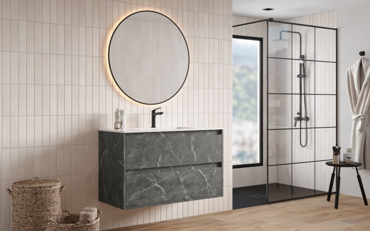 Conjunto completo de mueble de baño Artemisa Bruntec principal 4