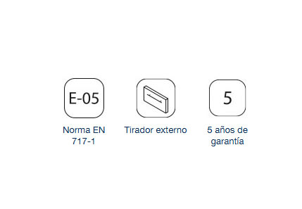 Conjunto mueble de baño fondo reducido 35cm Inara Salgar opción 6