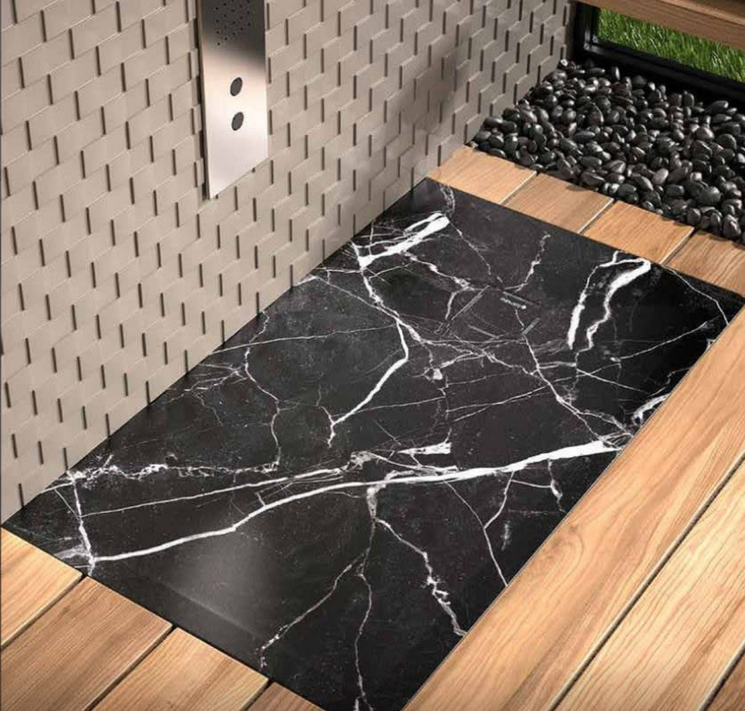 Decoración de baños negros