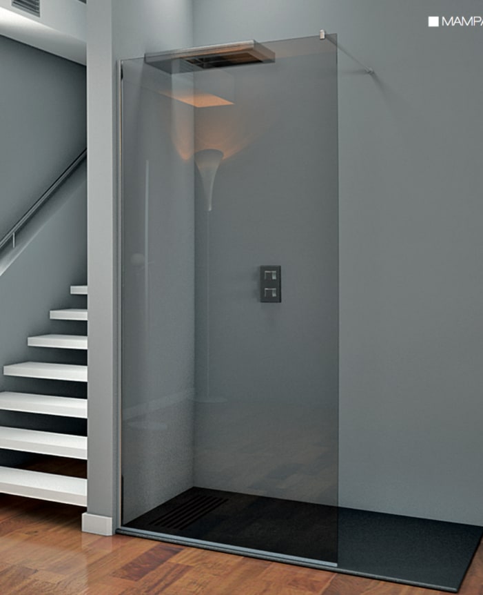 Fijos de ducha de Hidroglass, ¿minimal o industrial?