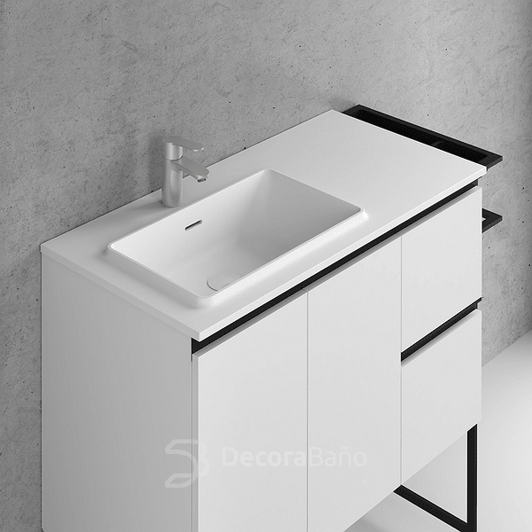 ¿Cómo coloco mi nuevo lavabo de diseño moderno?