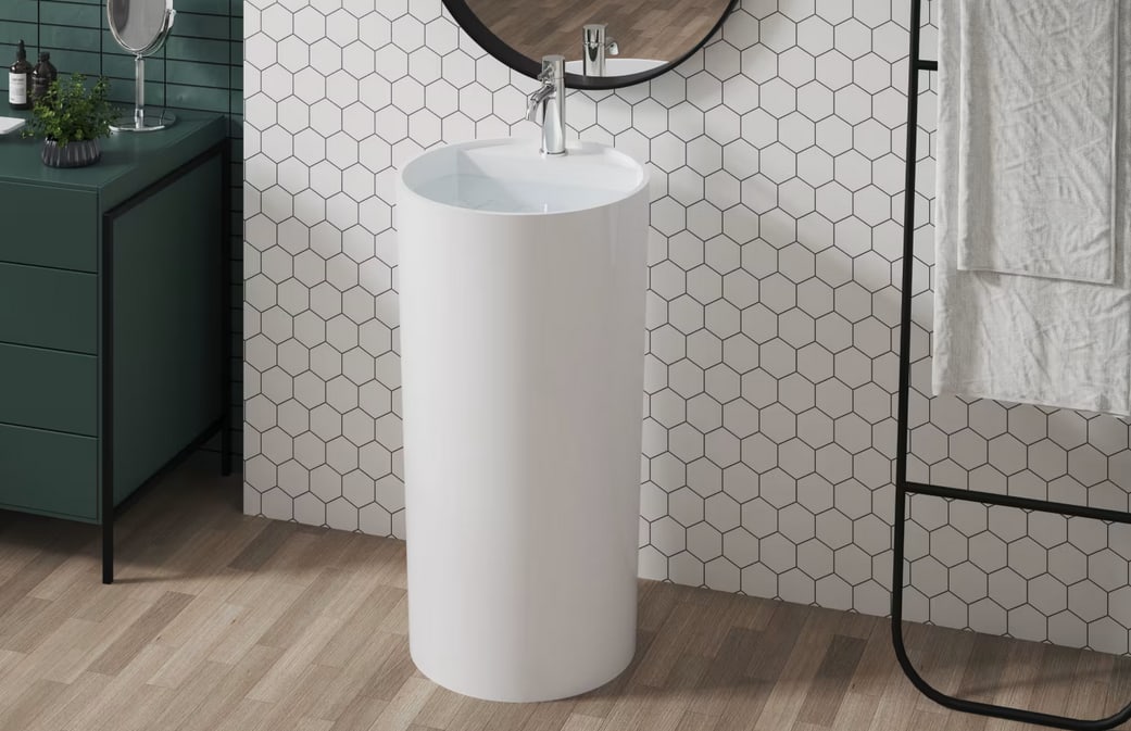 Cómo poner un lavabo de pedestal: claves para instalar y elegir el modelo ideal