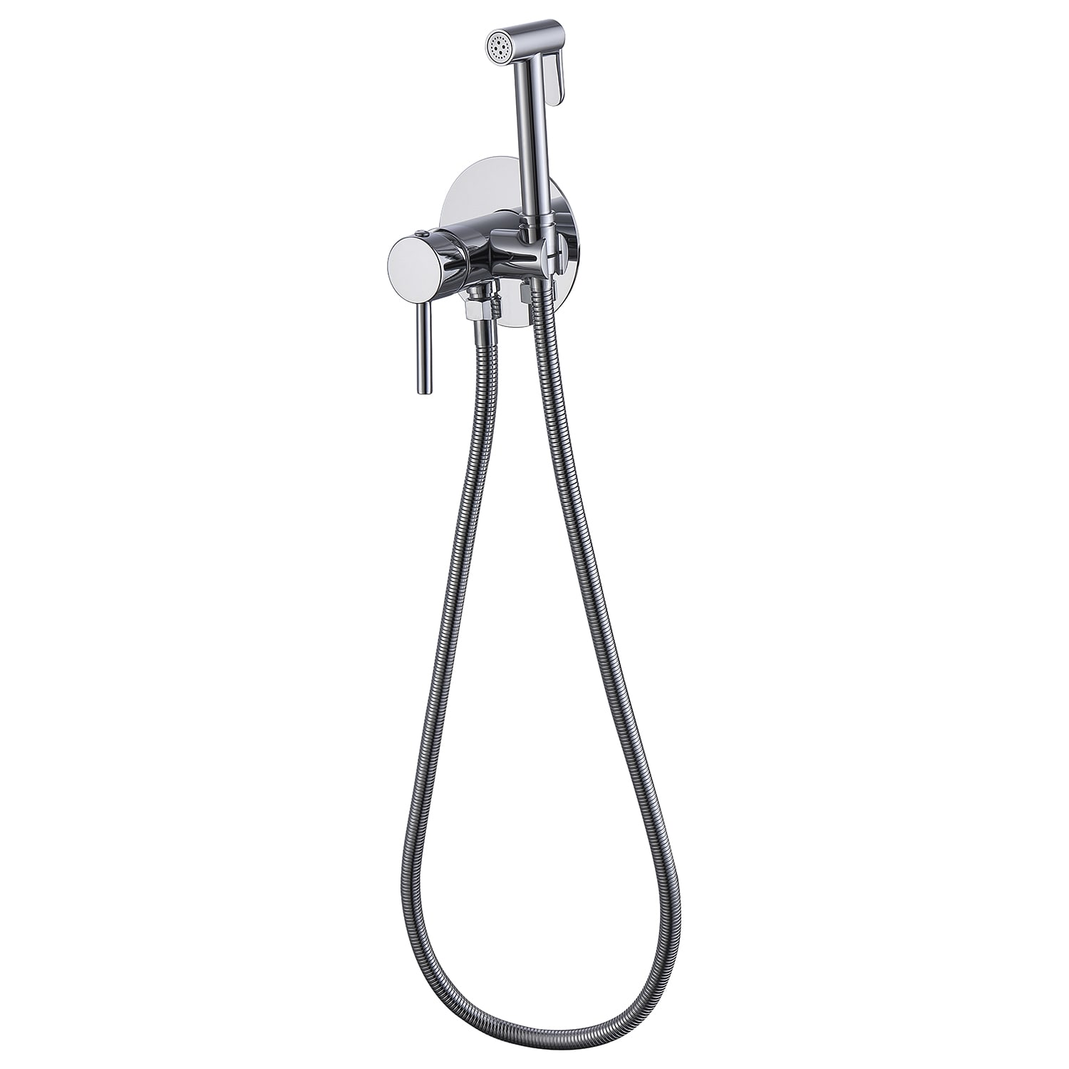 Grifo de ducha higiénica para llave wc agua fría ergos negro