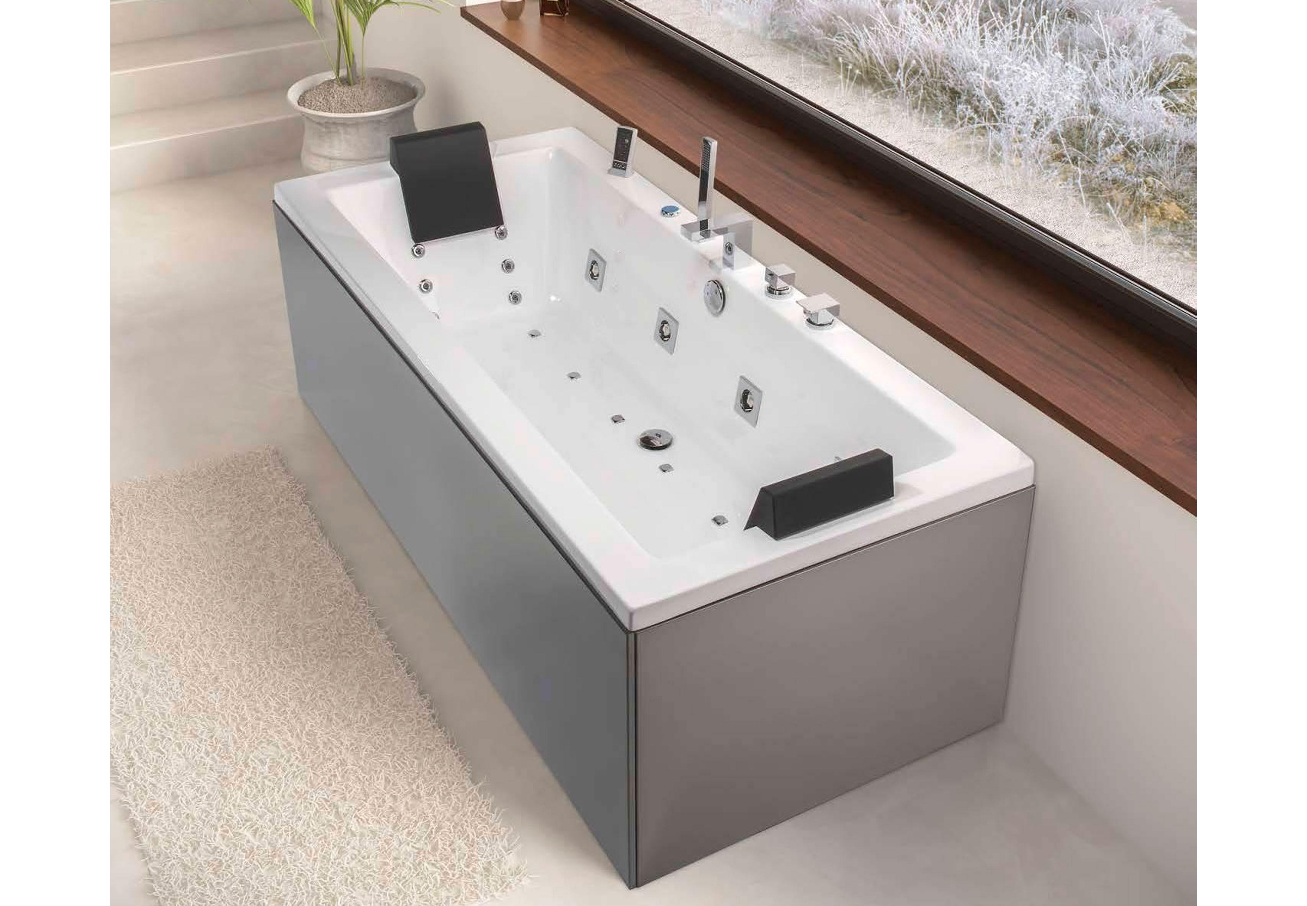 ◁ Bañera hidromasaje Elite 180 de Oasis Star Decorabaño
