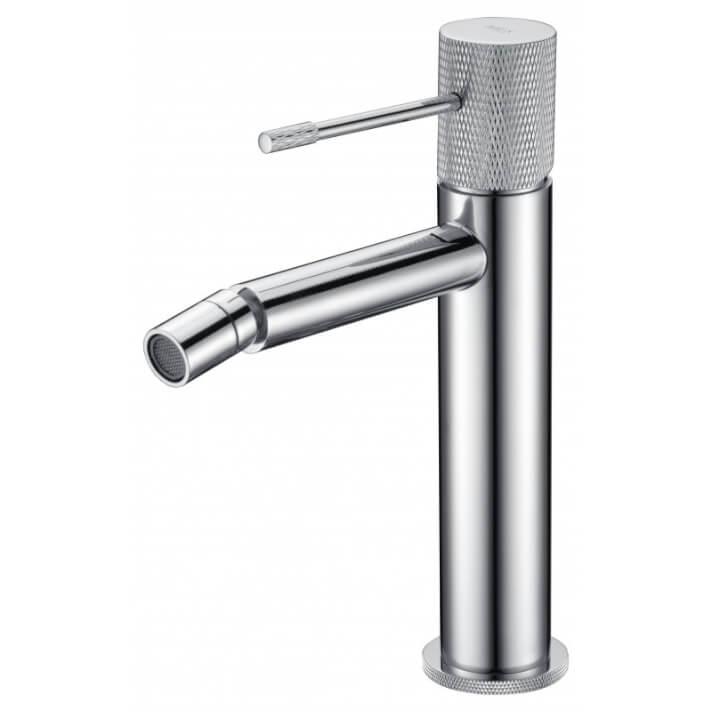 Grifo bimando de caño fijo para bidet de 18,1 cm con acabado