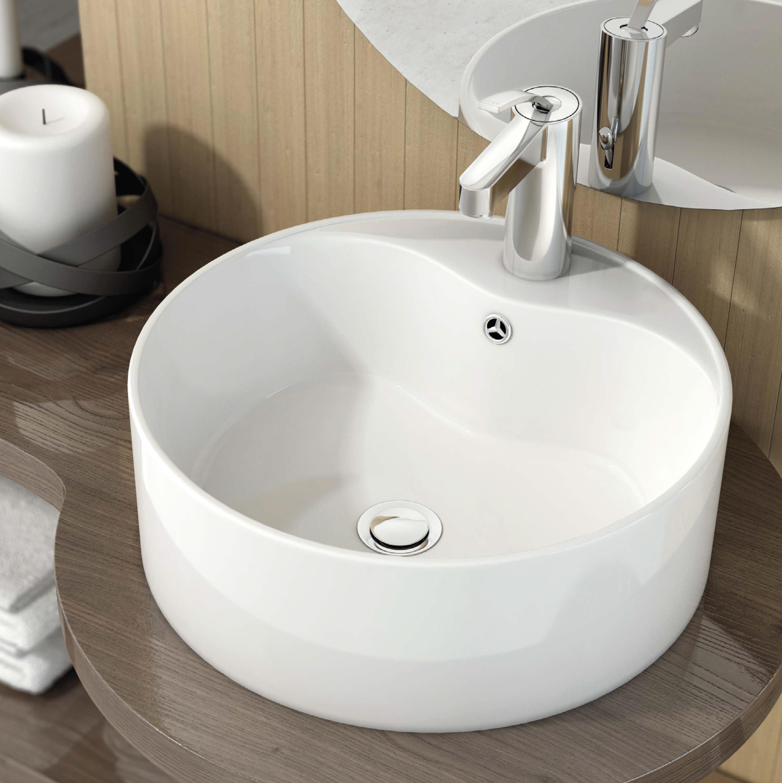 Válvula lavabo clic clac tapón cerámico - Platos de ducha y mamparas