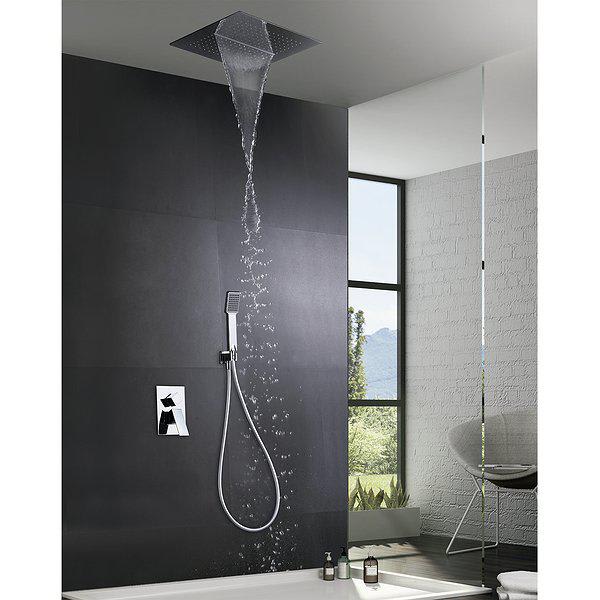 Grifería conjunto ducha empotrada Olimpo cromada de Imex – Lavabosconestilo
