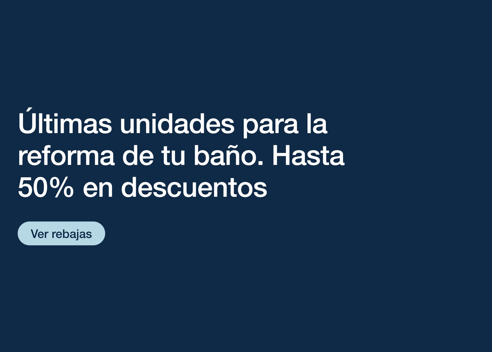 OFERTAS DE VERANO EN MUEBLES DE BAÑO