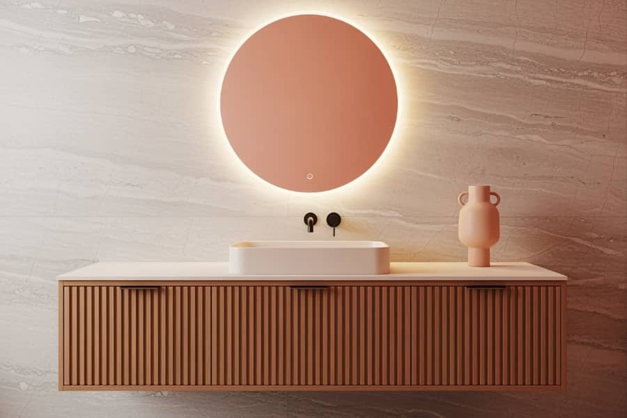 Baño estilo Japandi