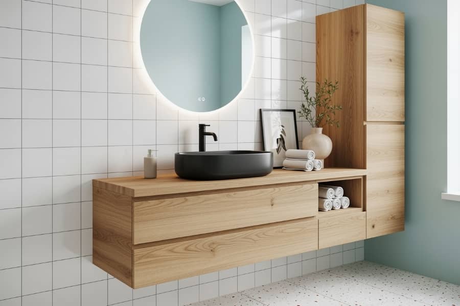 Baño estilo Nórdico